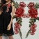 12Pcs borbaj DIY hímzett vas varrni a javítás ruhák szövet matrica jelvény ruhák applique