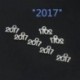 2019 20Pcs évszám 2017 2018 2019 2020 Tibeti ezüst medálok Charms Craft DIY