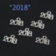 2019 20Pcs évszám 2017 2018 2019 2020 Tibeti ezüst medálok Charms Craft DIY