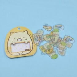 Macska 50 Pc Japán Sumikko Gurashi matrica Állatok Pelyhek Zacskó zsák Scrapbooking DIY