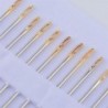 12Pcs vastag, nagy szemű varrótű varrókészlet