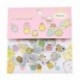 Rózsaszín 80Pcs japán Sumikko Gurashi matrica pelyhek táska zsák Anlimals Scrapbooking DIY