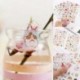 6 lap Kawaii nyúl lány színes matricák napló scrapbook decal fotó kézműves