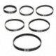122 mm-2GT 61 fog GT2 6mm széles körű RepRap fogasszíj 2mm 2GT csiga 3D nyomtató CNC-hez