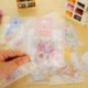 70 db Mini papír matrica címke napló dekorációs matrica album Scrapbooking DIY
