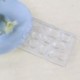 DIY szilikon öntőforma gyanta kézműves eszköz fülbevaló medál nyaklánc készítéséhez