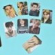 Andante (8db / készlet) Kpop EXO 5. Album papír Fotókártyák Ne keverjék fel a Tempo autográfot