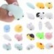 * 12 Mochi lágy állat Squeeze Stretch Compress Squishy szórakoztató gyerekek játék stresszcsökkentő