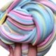 fehér Színes Fluffy Floam Slime illatos stresszoldó gyerekek iszapjátékok Borax Hot