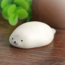 1PCS Japán-tengeri oroszlán Squishy Squeeze reális lassú emelkedő varázsa gyűjtemény stressz megkönnyebbülés játék