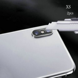 IPhone XS (2db tiszta) Apple iPhone X XS Max XR edzett üveg hátsó kamera lencséje képernyővédő