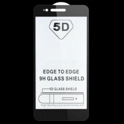Fekete Xiaomi A1 számára 1x teljes borítású edzett üveg képernyővédő fólia Xiaomi Redmi 5A 4A 4 Mi6