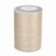 Bézs Waxed Thread 0.8mm 90m poliészter kábel varrás varrással bőr kézműves karkötő