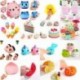 1PCS fehér fagylalt Soft Squishy Slow Rising Charm Squeeze Kid Toys stresszcsökkentő szórakoztató játékgyűjtemény
