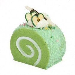 1PCS zöld torta Soft Squishy Slow Rising Charm Squeeze Kid Toys stresszcsökkentő szórakoztató játékgyűjtemény