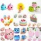 1PCS Jumbo Half Lemon Soft Squishy Slow Rising Charm Squeeze Kid Toys stresszcsökkentő szórakoztató játékgyűjtemény