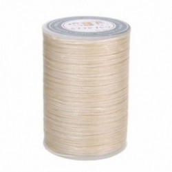 Bézs Waxed Thread 90m 0.8mm poliészter kábel varrás varrással bőr kézműves karkötő