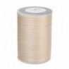 Bézs Waxed Thread 90m 0.8mm poliészter kábel varrás varrással bőr kézműves karkötő