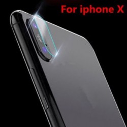 IPhone X-hez (1db tiszta) Edzett üveg hátsó kamera lencse képernyővédő Apple iPhone X XS Max XR
