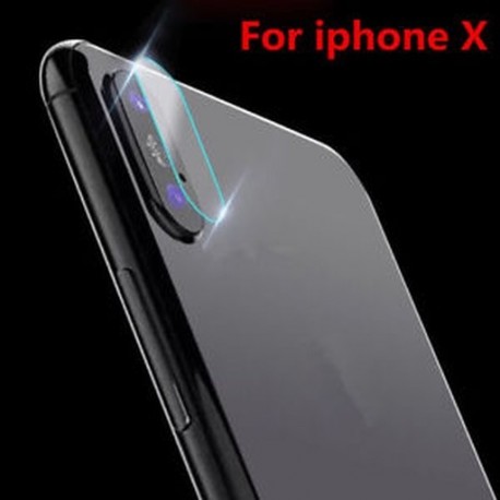 IPhone X-hez (1db tiszta) Edzett üveg hátsó kamera lencse képernyővédő Apple iPhone X XS Max XR