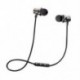 Gun Black Bluetooth 4.2 sztereó vezeték nélküli fülhallgató mágneses fülbe helyezhető fülhallgató fülhallgató