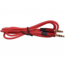Piros Jack férfi és férfi audio sztereó Aux hosszabbító kábel kábel iPhone iPod 3,5 mm J