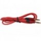 Zöld Jack férfi és férfi audio sztereó Aux hosszabbító kábel kábel iPhone iPod 3,5 mm J