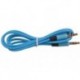 Ibolya Jack férfi és férfi audio sztereó Aux hosszabbító kábel kábel iPhone iPod 3,5 mm J