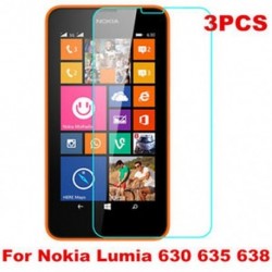 3PC HD Ultra Clear képernyővédő védőfólia Nokia Lumia 630 635 638-hoz