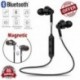 3 * Fehér Vezeték nélküli Bluetooth fülhallgató mágneses nyakpánt fejhallgató fülhallgató fülhallgató
