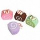 Zöld Cake Squishy szimuláció Szuper lassú emelkedő kenyér gyerek játék konyha élelmiszer játék játék
