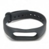 Fekete Eredeti csuklópánt w / fém csat csere Xiaomi Mi Band 2 karkötő