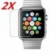 Apple Watch 42mm (3. sorozat) 2x tiszta edzett üveg képernyős védőfólia Apple Watch Series 3 38mm / 42mm-es sorozathoz