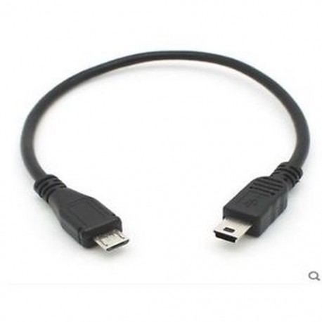 Új Micro USB B típusú hím mini B típusú B típusú hím Host OTG adapter kábel kábel