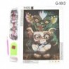 Szörny (30 x 30 cm) Hot Full Drill 5D gyémánt festés hímzés kereszt kézműves Stitch Kit lakberendezés