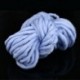 Kék 250G Chunky gyapjú fonal Super Soft Bulky kar Kötés gyapjú Roving horgolás DIY
