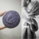 Bézs 250G Chunky gyapjú fonal Super Soft Bulky kar Kötés gyapjú Roving horgolás DIY