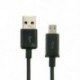 Fekete Új USB adat töltő kábel kábel szinkron töltő Samsung Galaxy Megjegyzés S2 S3 S4