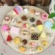 10 x Squishy gyorsétterem &amp  Rilakkuma Charms Squeeze lassú emelkedő játékgyűjtemény ajándék