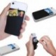Kék Ragasztó pálca hátlap kártya tartó tok iPhone Samsung HTC mobiltelefon