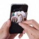 Kék Ragasztó pálca hátlap kártya tartó tok iPhone Samsung HTC mobiltelefon