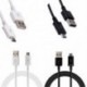 fehér Micro 2.0 USB töltő töltő szinkron adat kábel a Samsung HTC LG Andriod telefonhoz