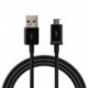 fehér Micro 2.0 USB töltő töltő szinkron adat kábel a Samsung HTC LG Andriod telefonhoz