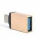 Fekete USB 3.0 női USB-hez 3.1 C típusú férfi átalakító USB-C OTG adapter átalakító Új
