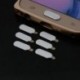 Arany Samsung Galaxy S6 S7 Edge fém hátsó gomb matrica védőbőr bőr Lot