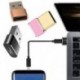 Rózsaszín Hot USB 3.0 (A-típusú) Férfi USB3.1 (C-típusú) női átalakító adapter csatlakozó