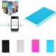 Lila DIY Aluminium Power Bank tokszekrény készlet 5000mah külső akkumulátor töltőhöz