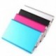 Lila DIY Aluminium Power Bank tokszekrény készlet 5000mah külső akkumulátor töltőhöz
