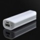 Lila ÚJ 2600mAh USB hordozható külső akkumulátortöltő Power Bank telefonhoz