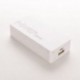 Fehér 5V 5600mAh 2600mAh hordozható hálózati banki biztonsági másolat külső akkumulátor töltő mobiltelefonhoz
